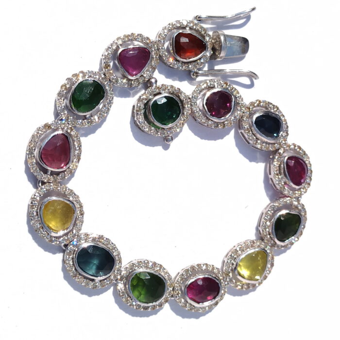 Multi Tourmaline Bracelet