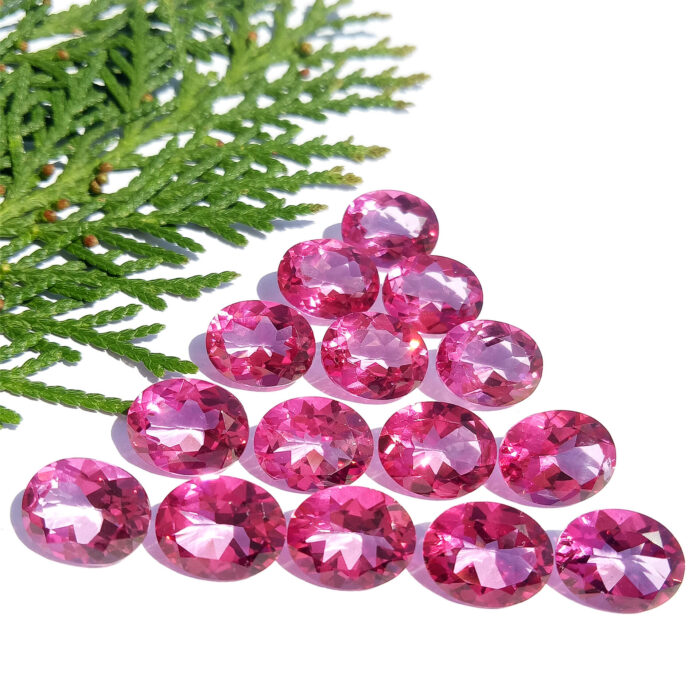 Pink Topaz Calibrated 8*10 mm