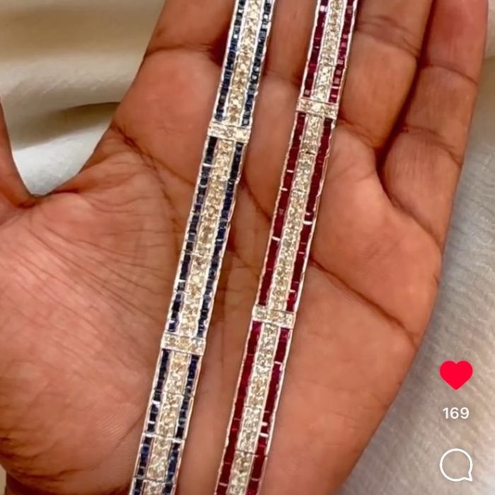 Royal Blue Sapphire Bracelet