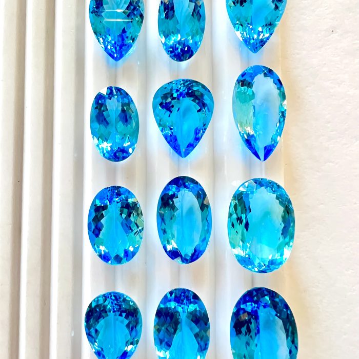 Swiss Blue Topaz 174.50 Ct