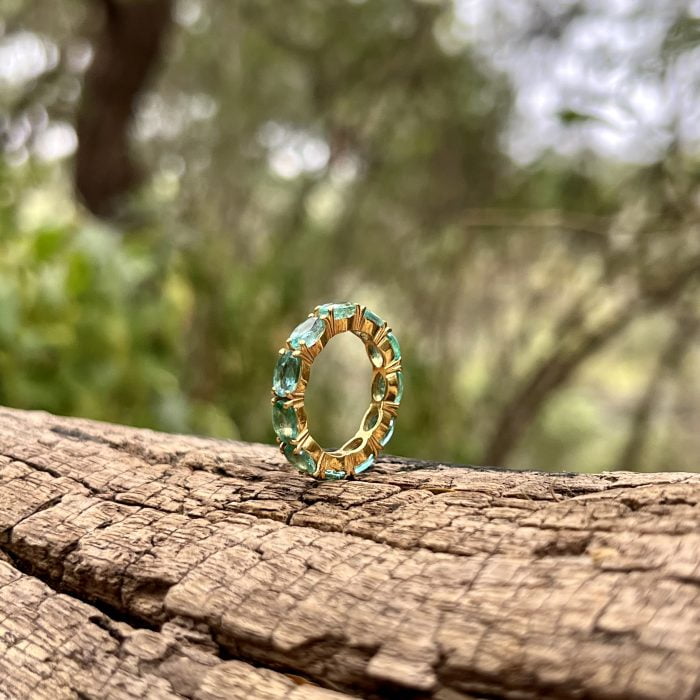 Emerald Eternity Band