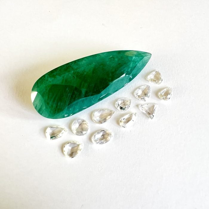 Emerald Pear 60.64 Ct