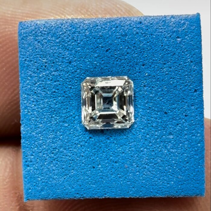 Diamond Asscher Cut 0.71 Ct