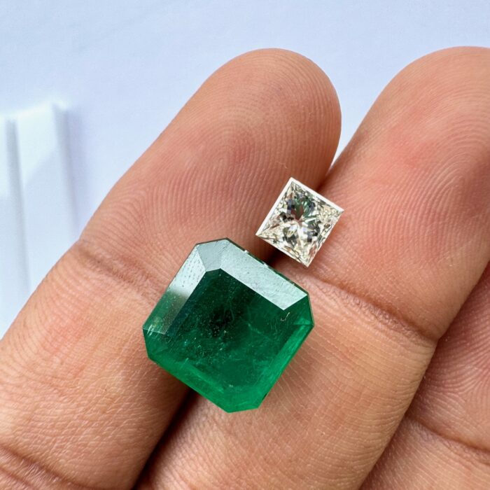 Emerald Square Octagon 7.80 Ct
