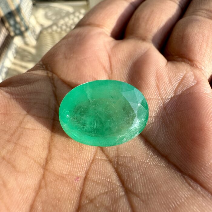 Emerald Oval 23.23 CT