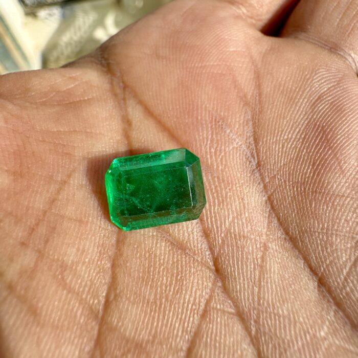 Emerald Octagon 3.75 CT