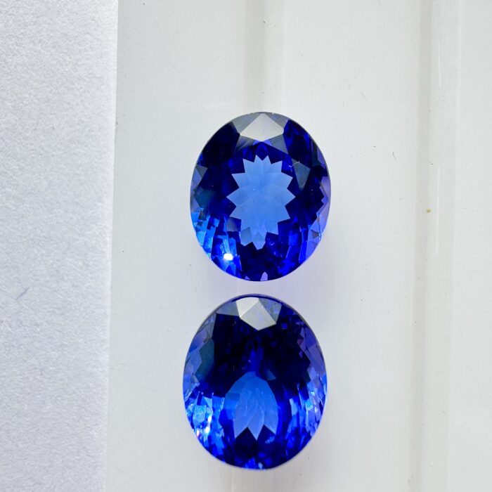 Tanzanite Oval Pair 12.85 CT