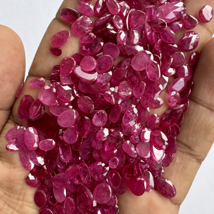 Ruby Mozambique Rose Cut 50.15 CT Lot