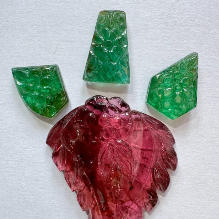 Pinktourmaline Carving 59.70 CT