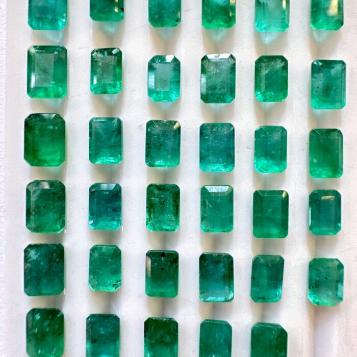 Emerald Octagon Calibrated 5*7 mm