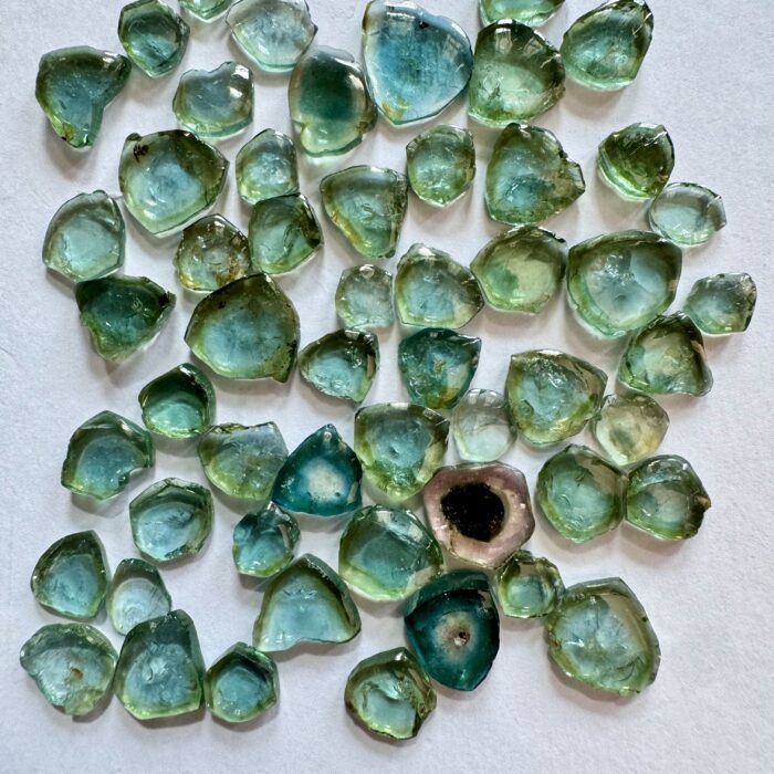 Blue Tourmaline Watermelon Slices