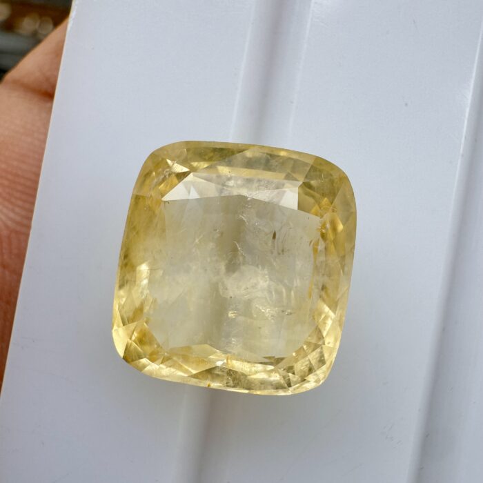 Yellow Sapphire Cushion 10.05 CT