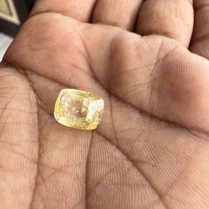 Ceylon Yellow Sapphire 6.27 CT
