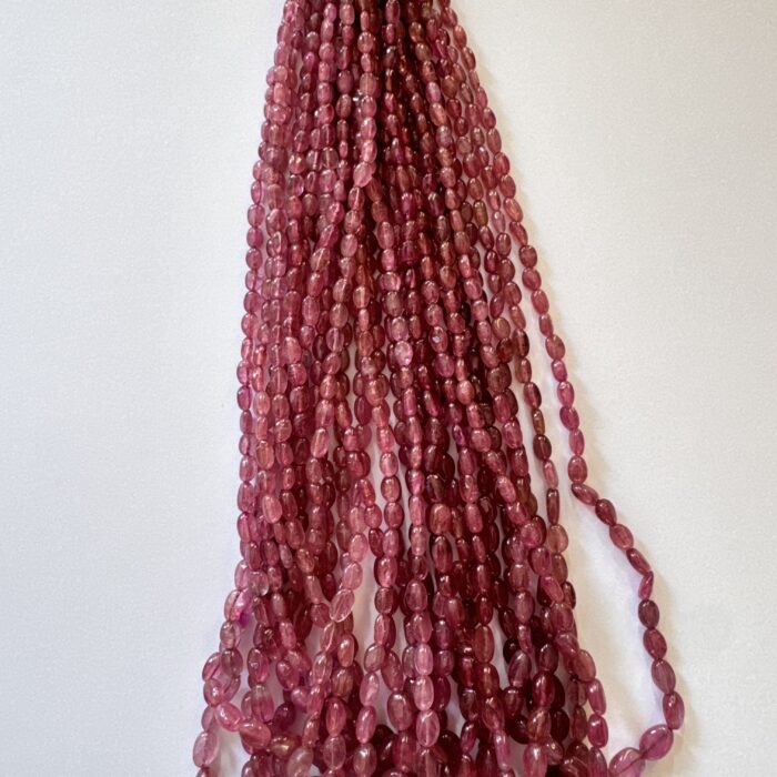 Pink Tourmaline Maniya Necklace 537.60 CT / 14 Strings