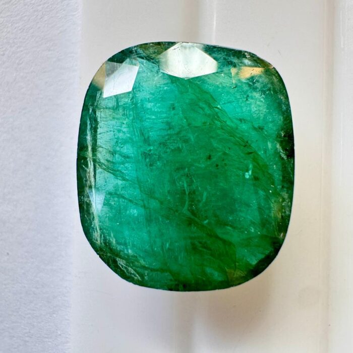 Zambian Emerald Cushion 21.56 CT