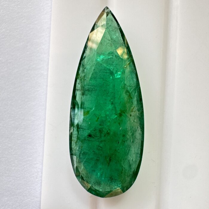 Zambian Emerald Pear 22.01 CT