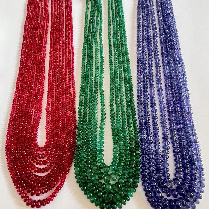 Spinel Beads Necklace