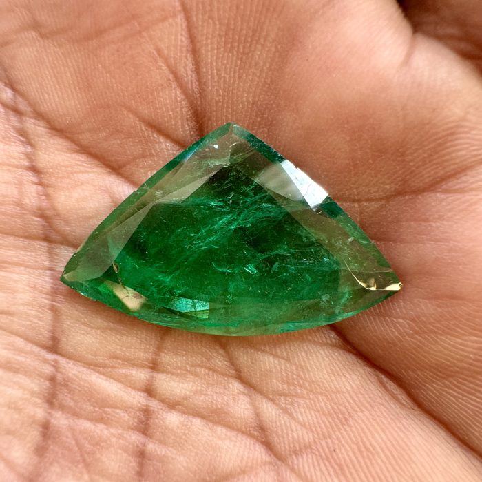 Natural Emerald Trillion