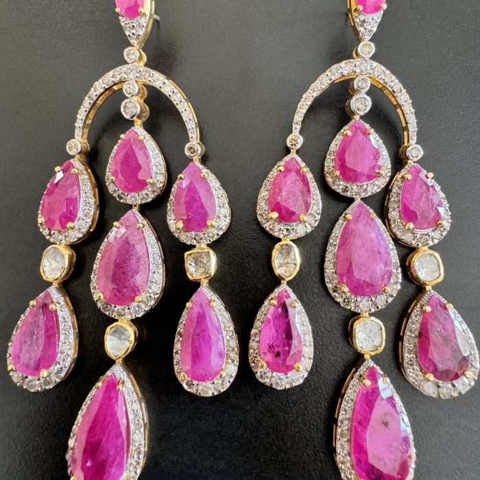 Ruby Earring
