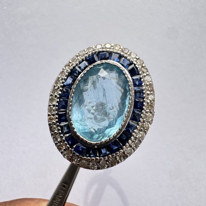 Aquamarine Ring