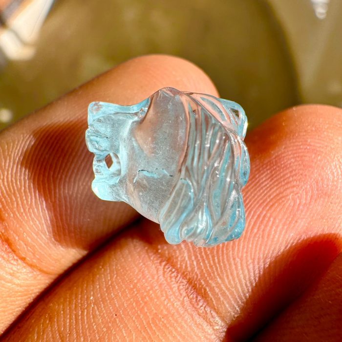 Aquamarine Carving