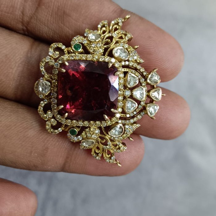 Tourmaline Pendent