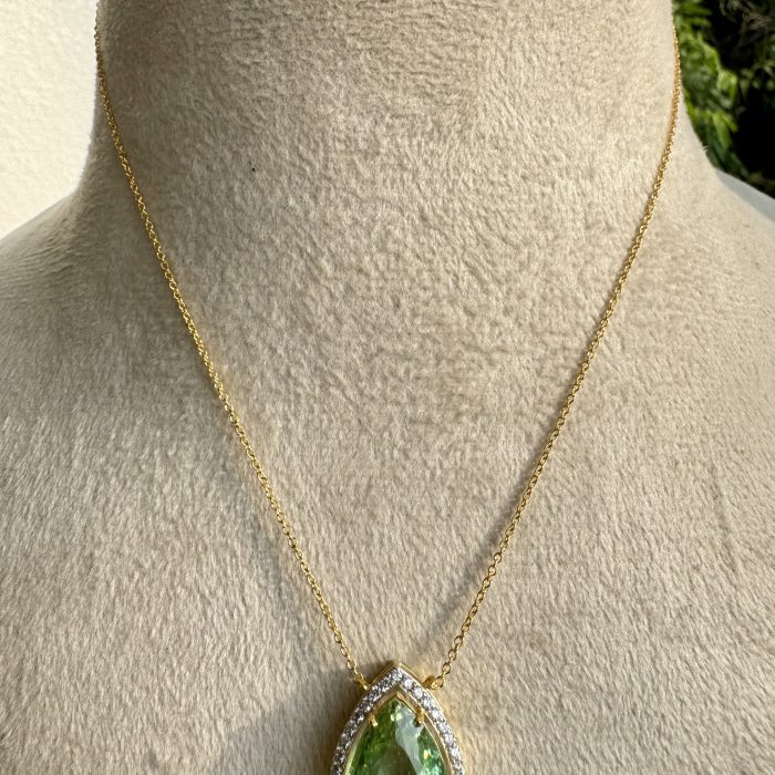 Green Tourmaline Necklace