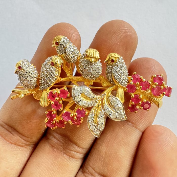 Bird Brooch