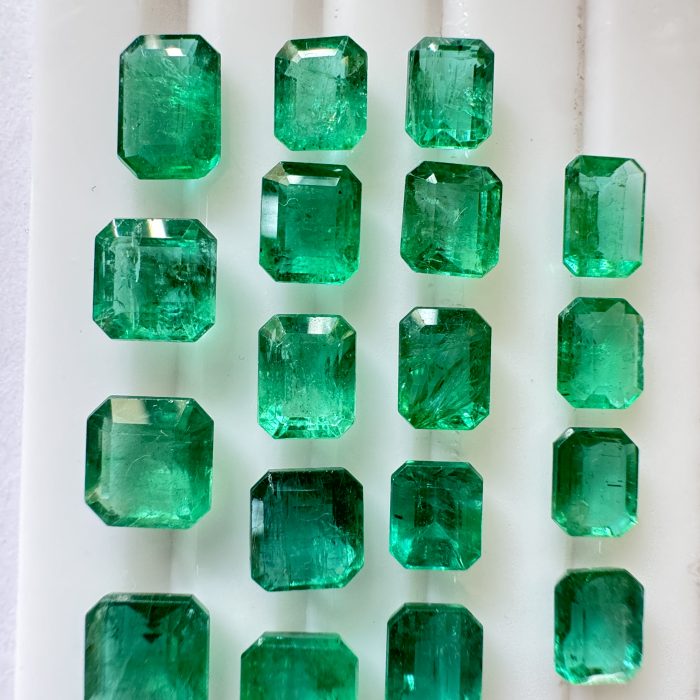 Emerald Octagon & Square Octagon Lot