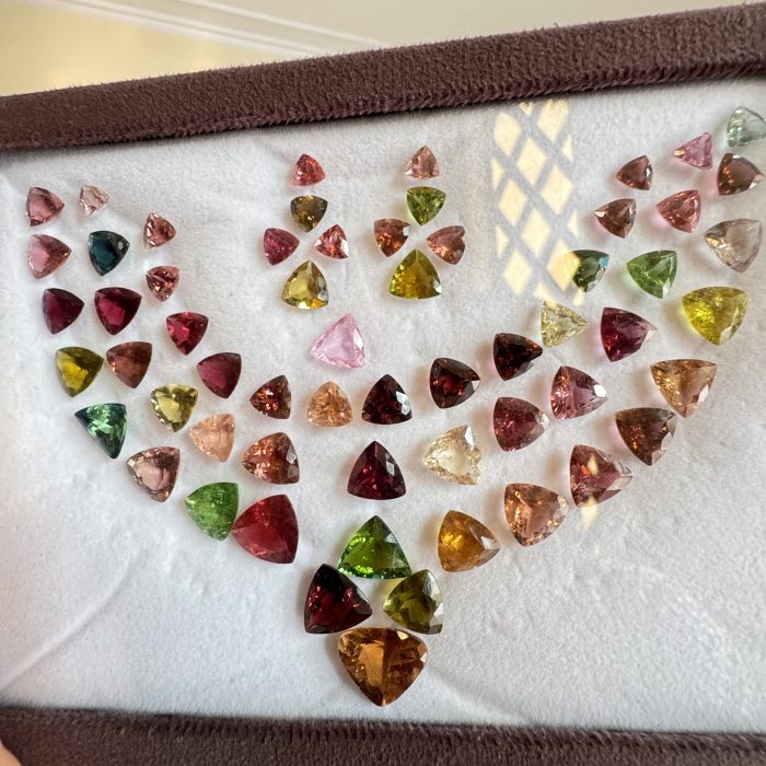 Multi Tourmaline Trillion layout
